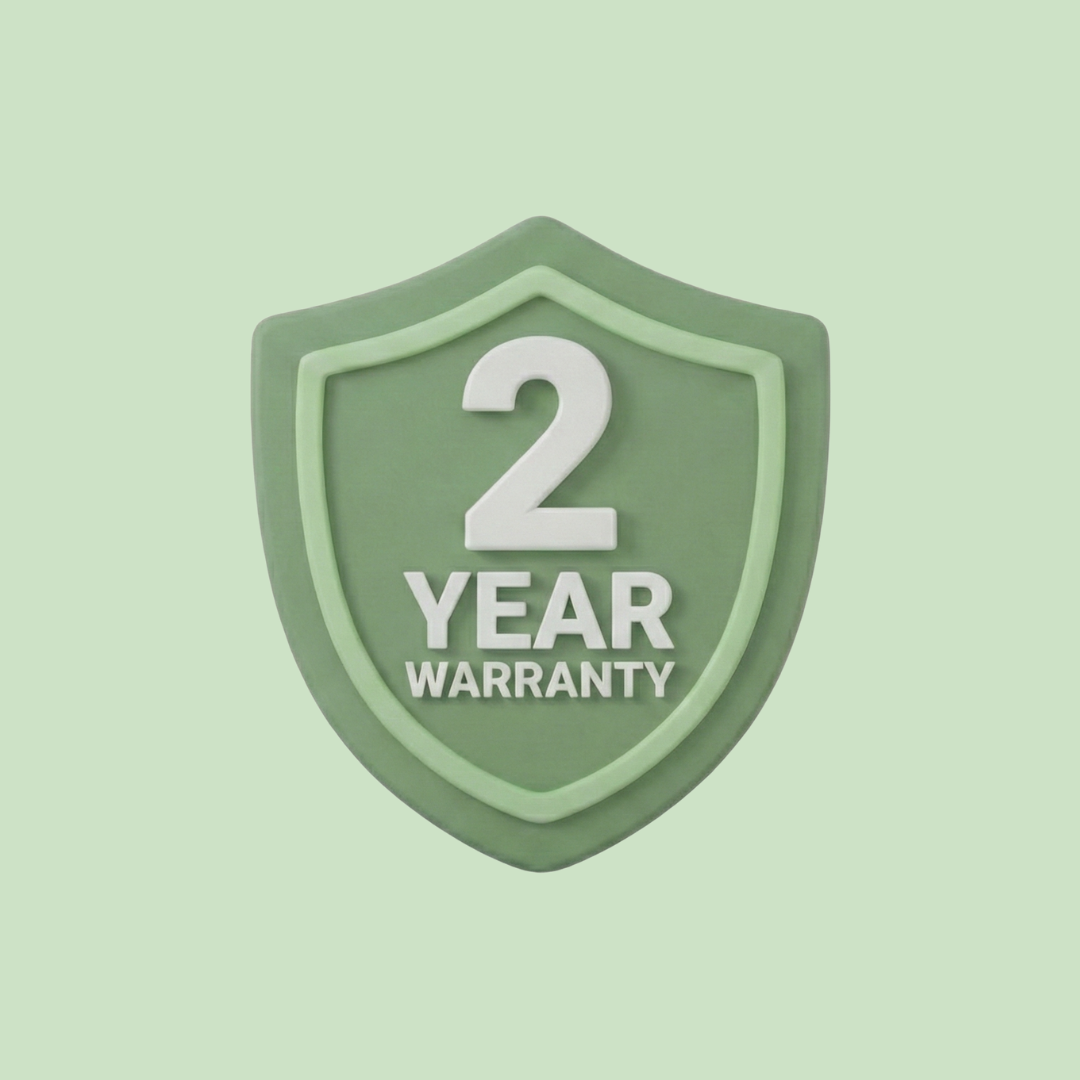 2-Year Warranty